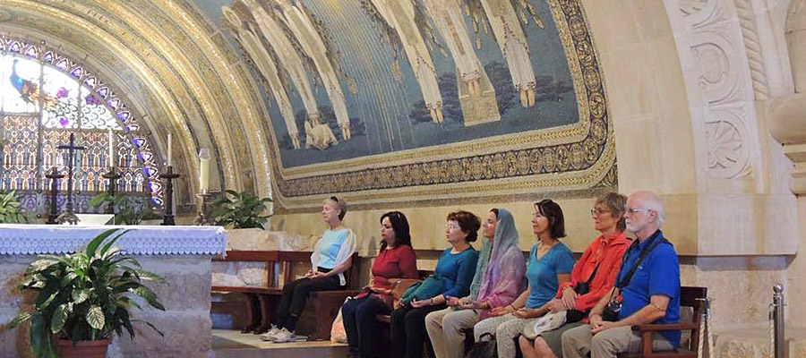 Holy Land Pilgrimage time for meditation with Ananda Travels