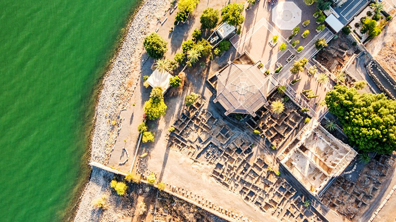 Uplifting Capernaum, home to St. Peter, first Jewish Temple Jesus preached at