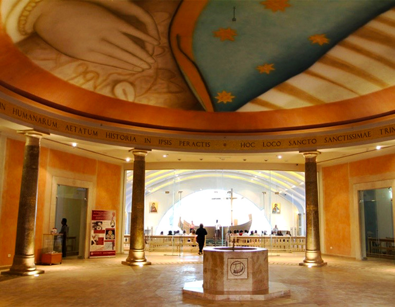 Magdala Museum Interior