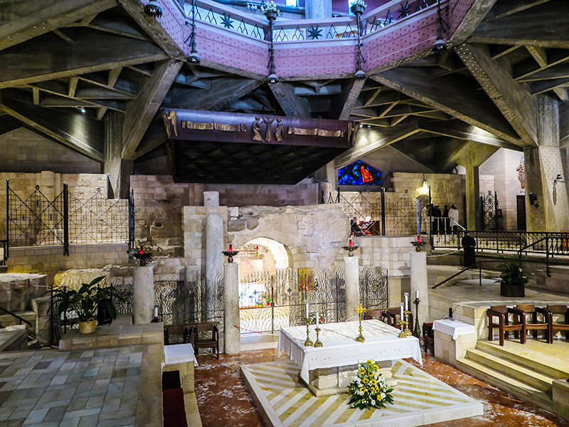 Nazareth-Interior-of-Cathedral-lower-story