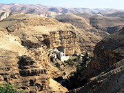 Monastry Desert fathers, in Wadi Qelt