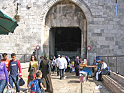 Jaffa gate, the old city of Jerusalem 