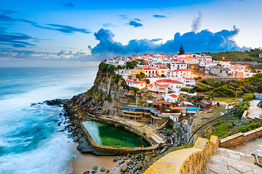 Aerial-of-Sintra-by-the-sea-Portugal Sintra - Aerial-of-Sintra-by-the-sea-Portugal