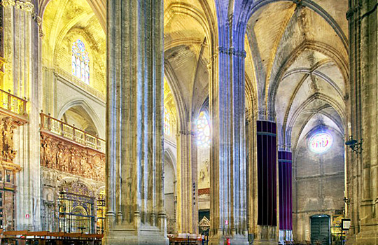 Seville Sorbisch Santa-Maria-de-la-Sede inner views