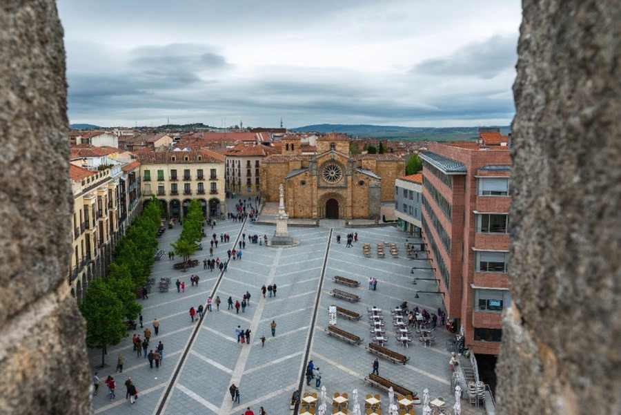 Main Square of Avila -