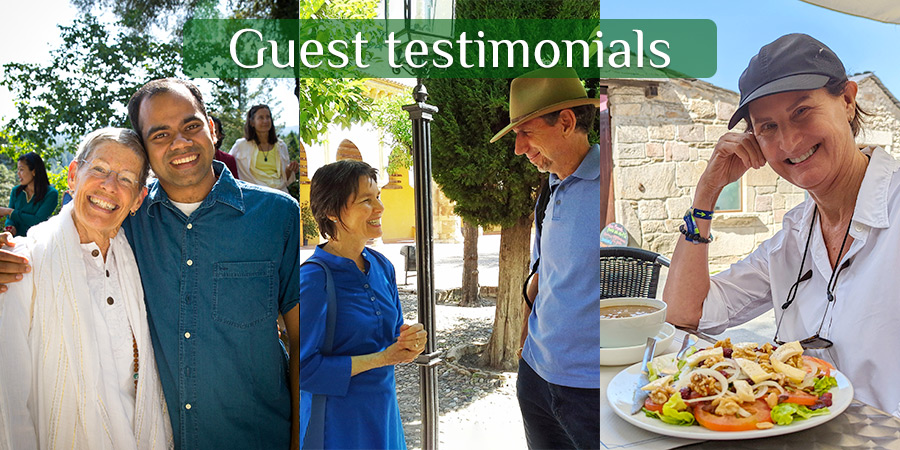 Ananda Spiritual Travel - Guest Testimonials