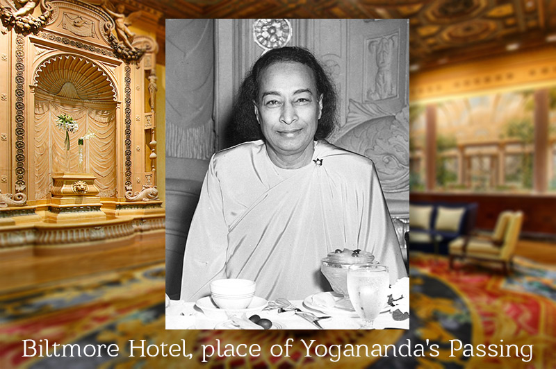 Ananda Spiritual Travels-Hotel Biltmore Lobby