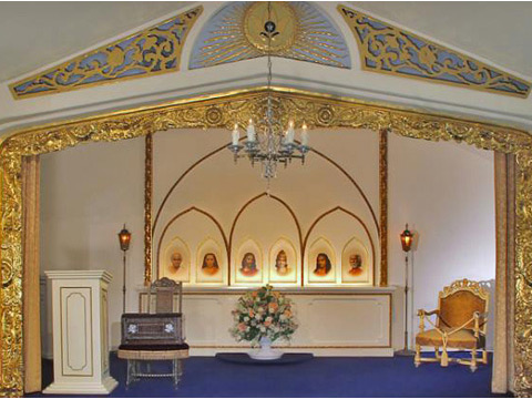 Ananda Spiritual Travels-Hollywood-church-altar