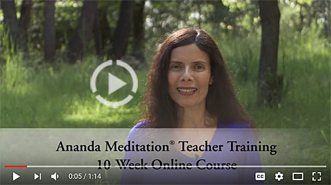 Ananda Online Meditation Teacher Training Intro Video