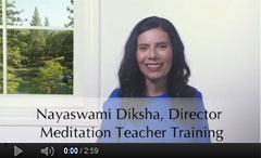 Meditation Teacher Training You-Tube Video